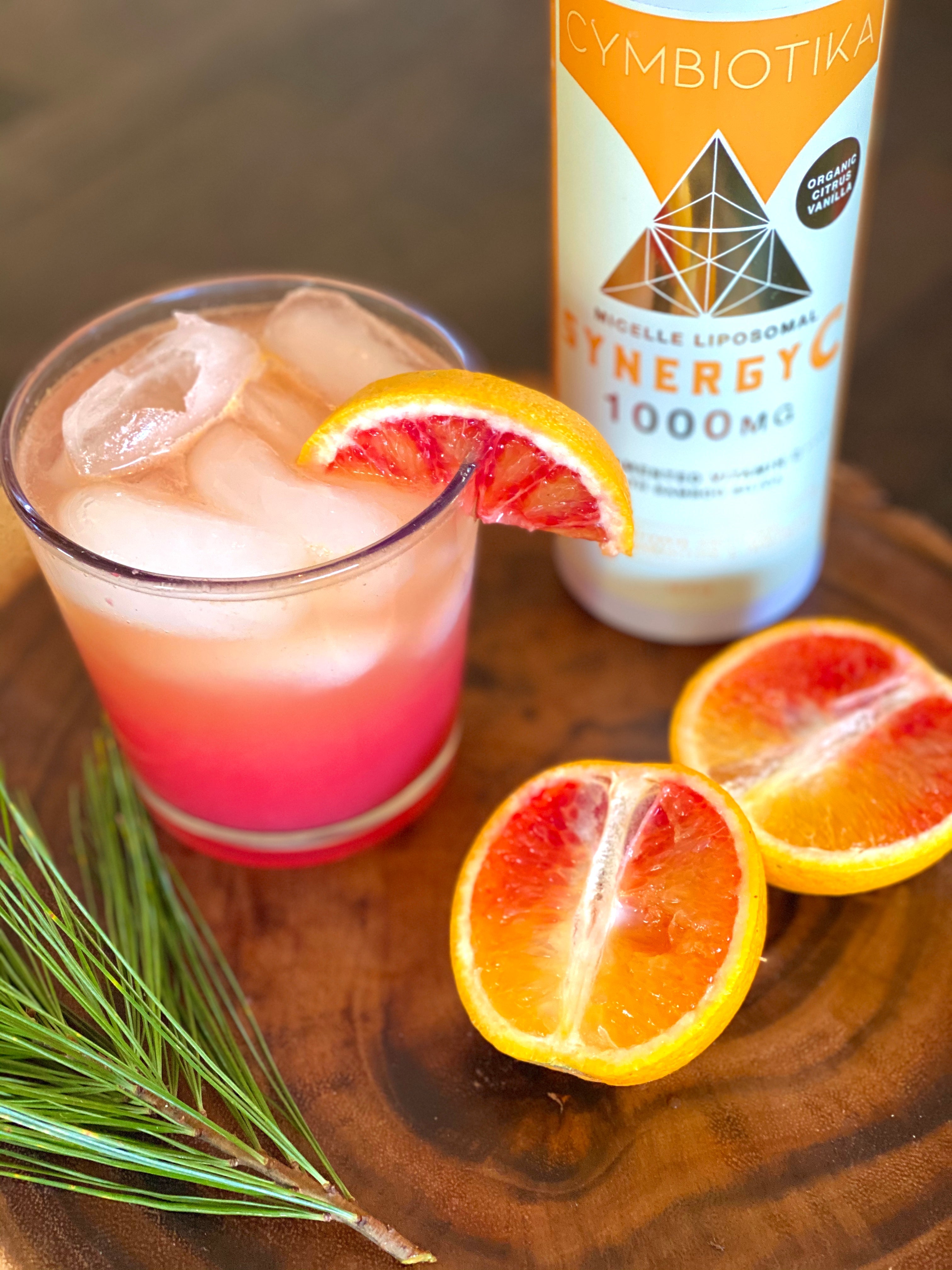 Ginger Citrus Mocktail with Synergy Vitamin C